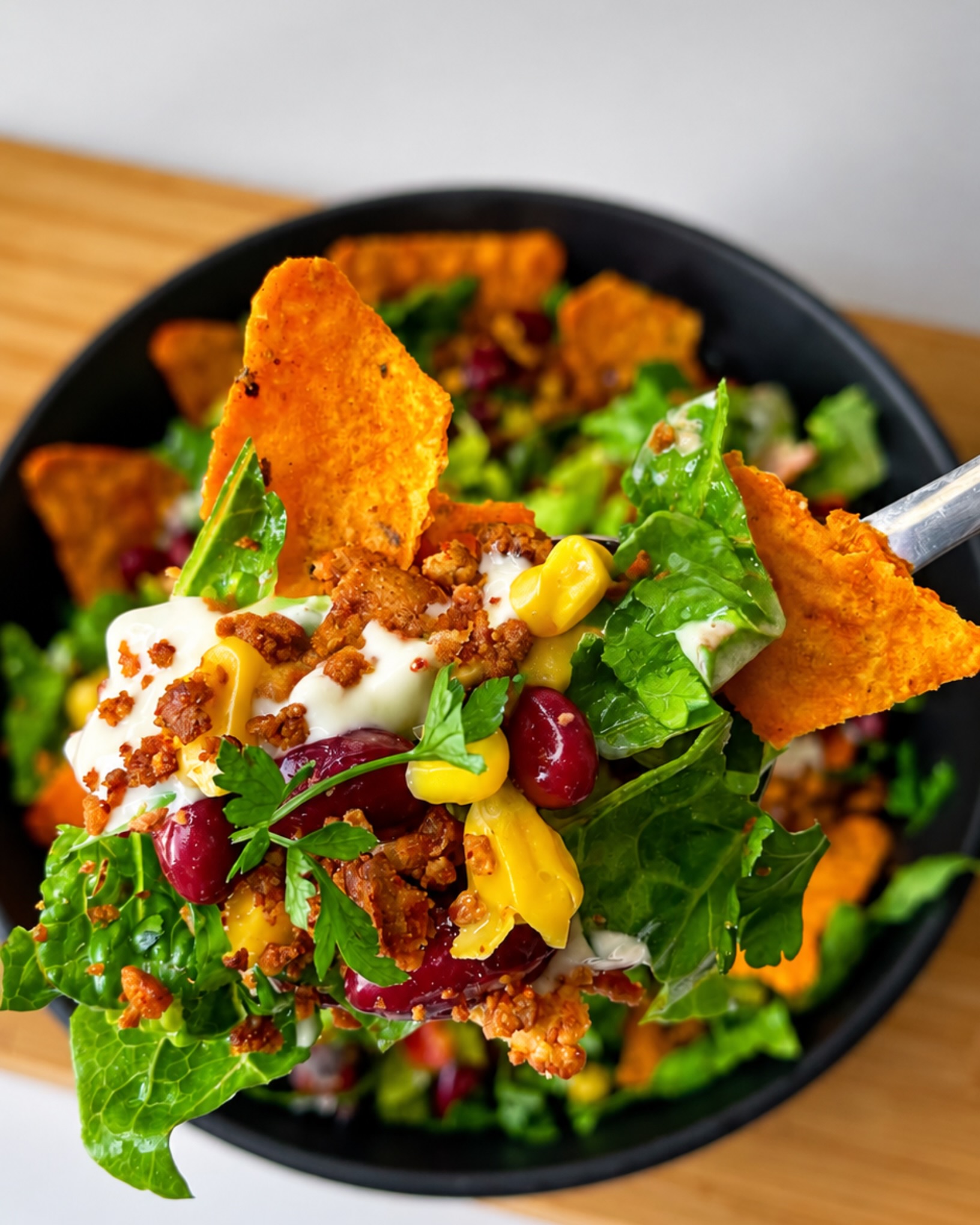 Crunch Taco Salat